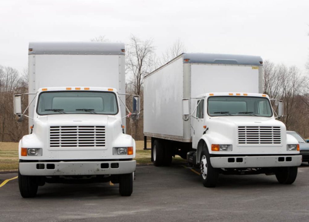 delivery trucks